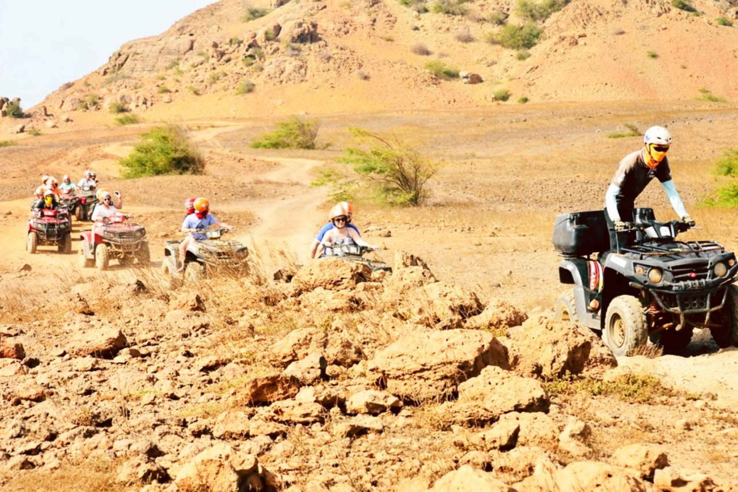 Ilha da Boa Vista: aventura de quadriciclo de dia inteiro com almoço