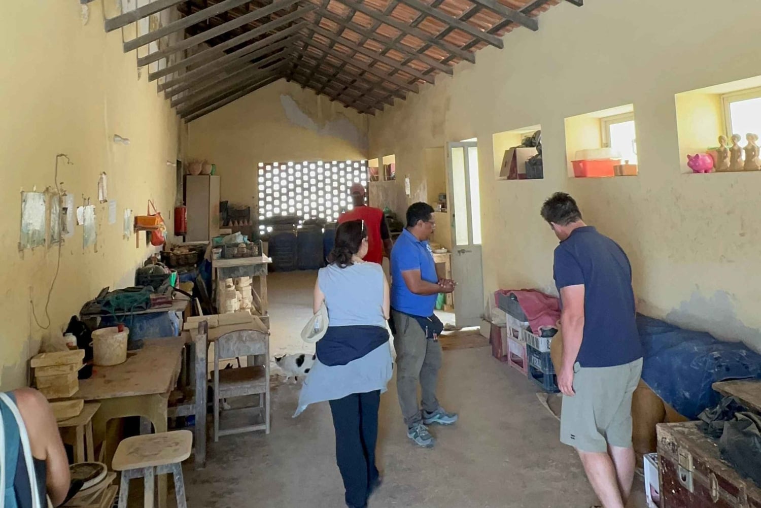 Île de Boa Vista : Atelier de poterie