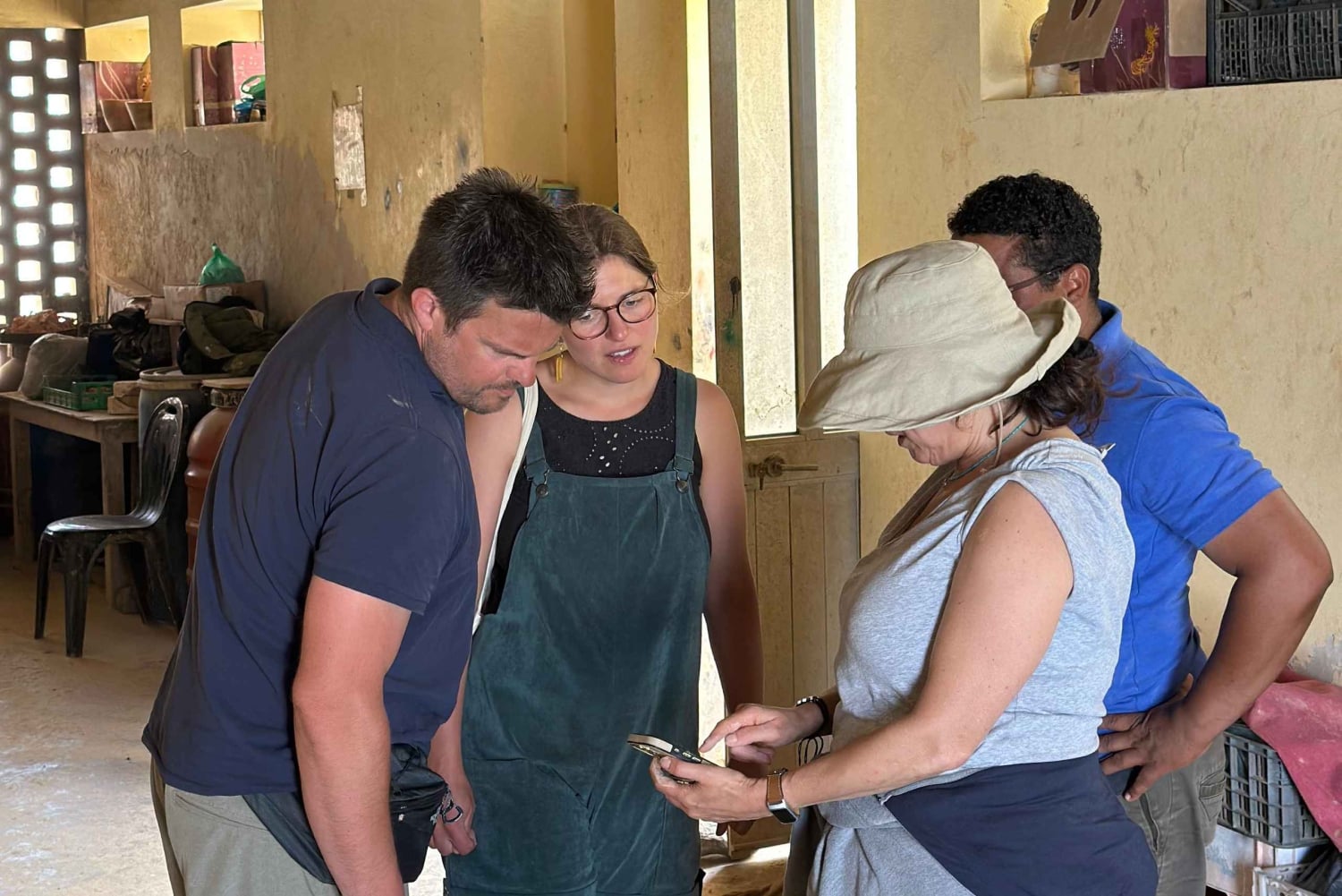 Île de Boa Vista : Atelier de poterie