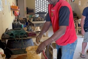 Île de Boa Vista : Atelier de poterie