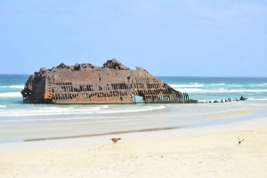 Boa Vista: 4x4-tur til Rabil, skipsvrak, Sal Rei og Beach Bar