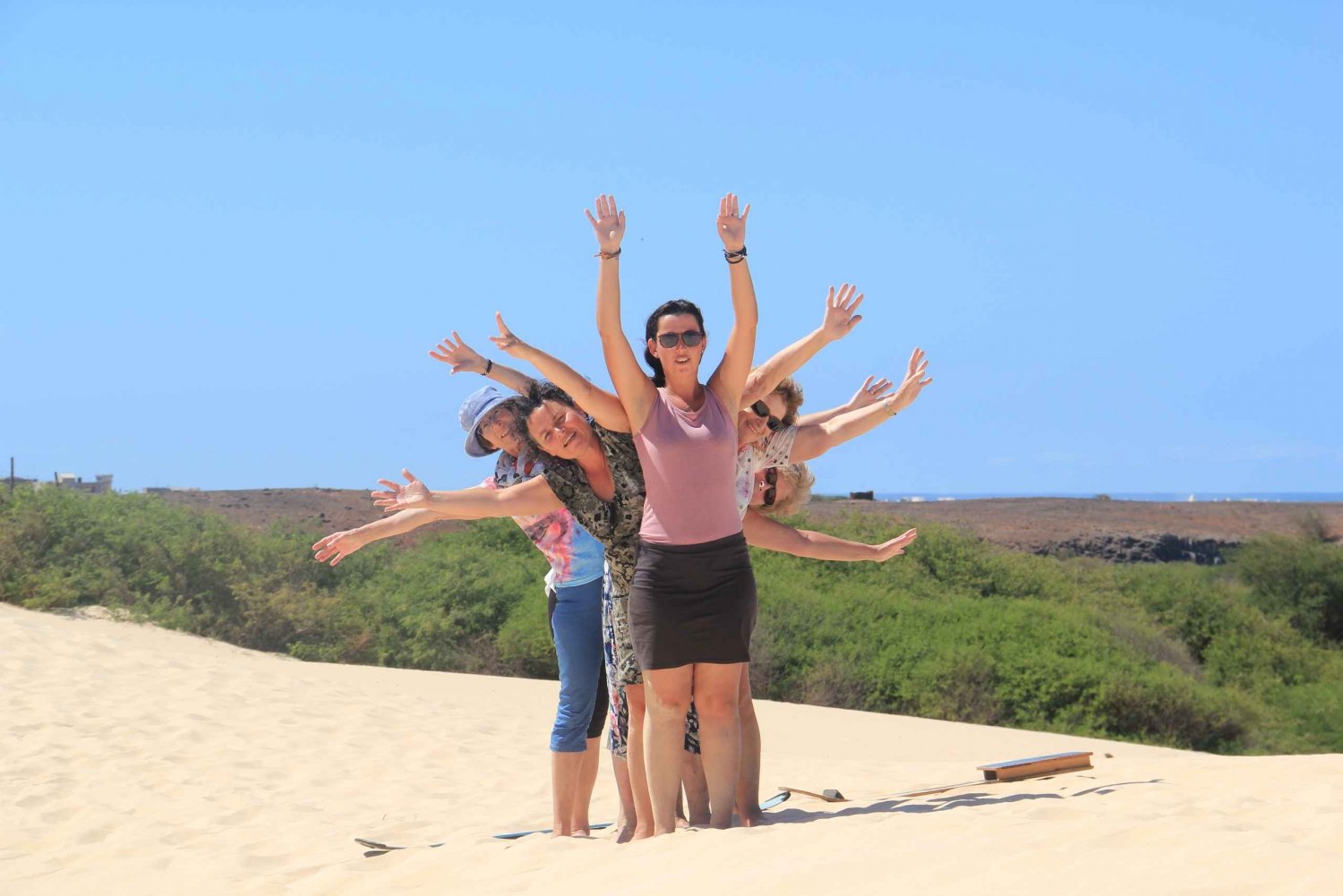 Boa Vista : Excursion d'une journée à l'épave, en 4x4 et dans les grottes avec déjeuner