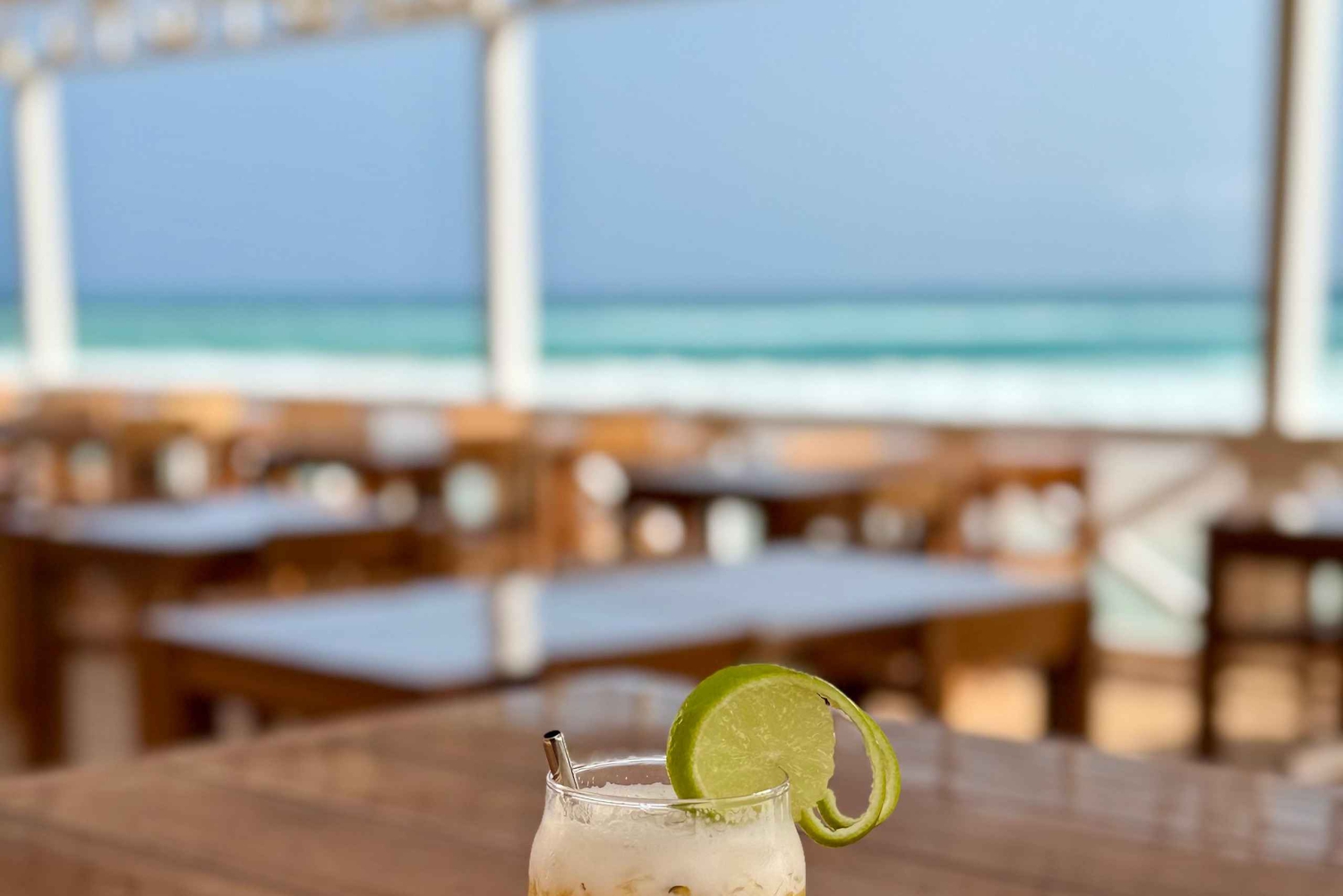 بوا فيستا: Origens Santa Mónica، تجربة الغداء والشاطئ