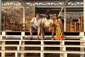 بوا فيستا: Origens Santa Mónica، تجربة الغداء والشاطئ