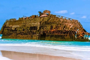 カボ・サンタ・マリアの難破船、サル・レイ、ヴィアナ砂漠、ラビルの陶芸学校をご覧ください