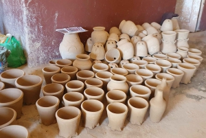 Create your own artesanal pottery with locals