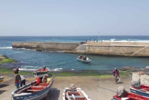Destaques de Santo Antão: viagem de 1 dia de carro com ferry a partir de SV
