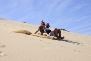 From Boa Vista: Sandboarding Adrenaline down the big Dunes