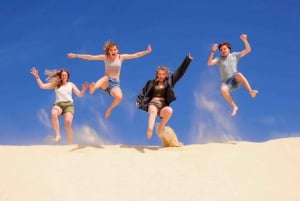 Fra Boa Vista: Sandboarding adrenalin ned de store sanddynene