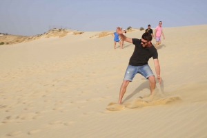 Från Boa Vista: Sandboarding Adrenalin i de stora sanddynerna