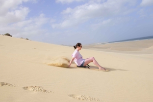 ボアビスタから: 大きな砂丘でアドレナリンを出すサンドボーディング