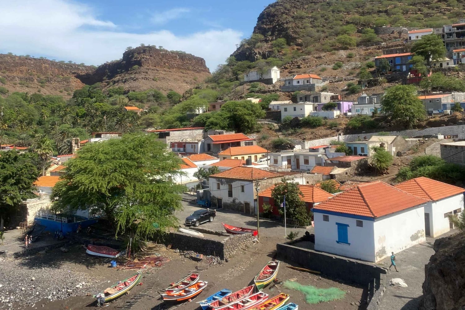 De Praia : Excursion dans la ville de Praia et la vieille ville avec dégustation