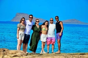 Z wyspy Sal: Błękitne Oko, Słone Jezioro, Rekiny cytrynowe, Palmeira