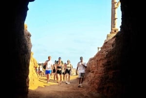 Salin saarelta: Sininen silmä, suolajärvi, sitruunahait, Palmeira