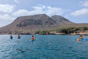 Guided Kayaking Tour in Tarrafal Bay