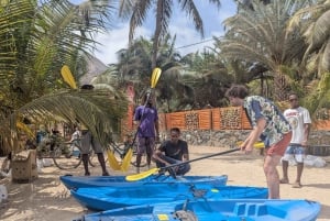 Guided Kayaking Tour in Tarrafal Bay