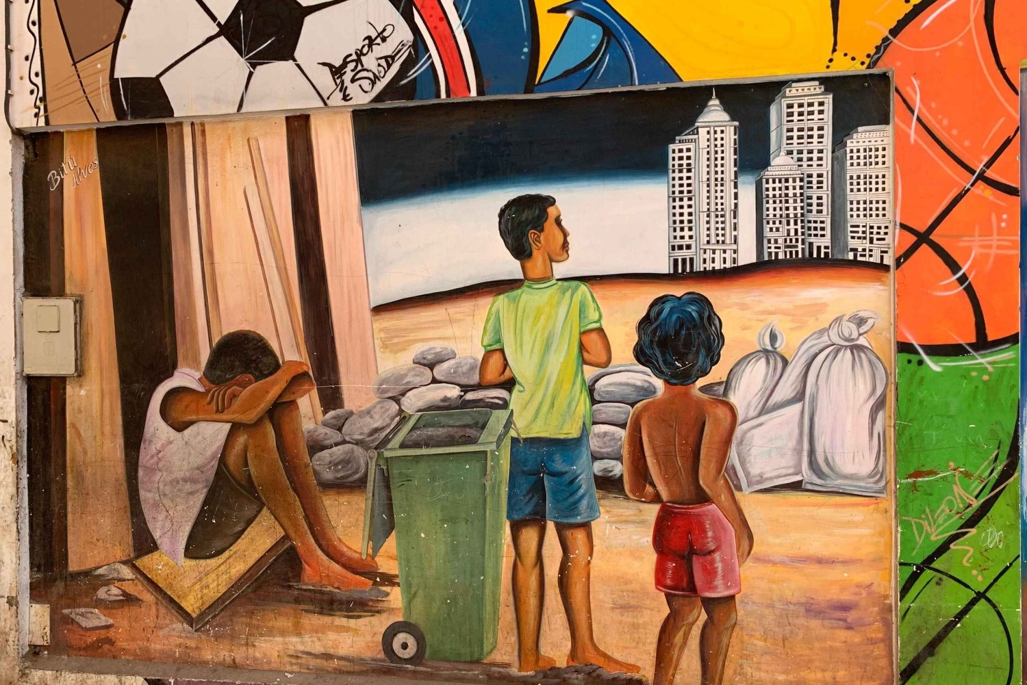 Mindelo Cultural: bytur gatekunst