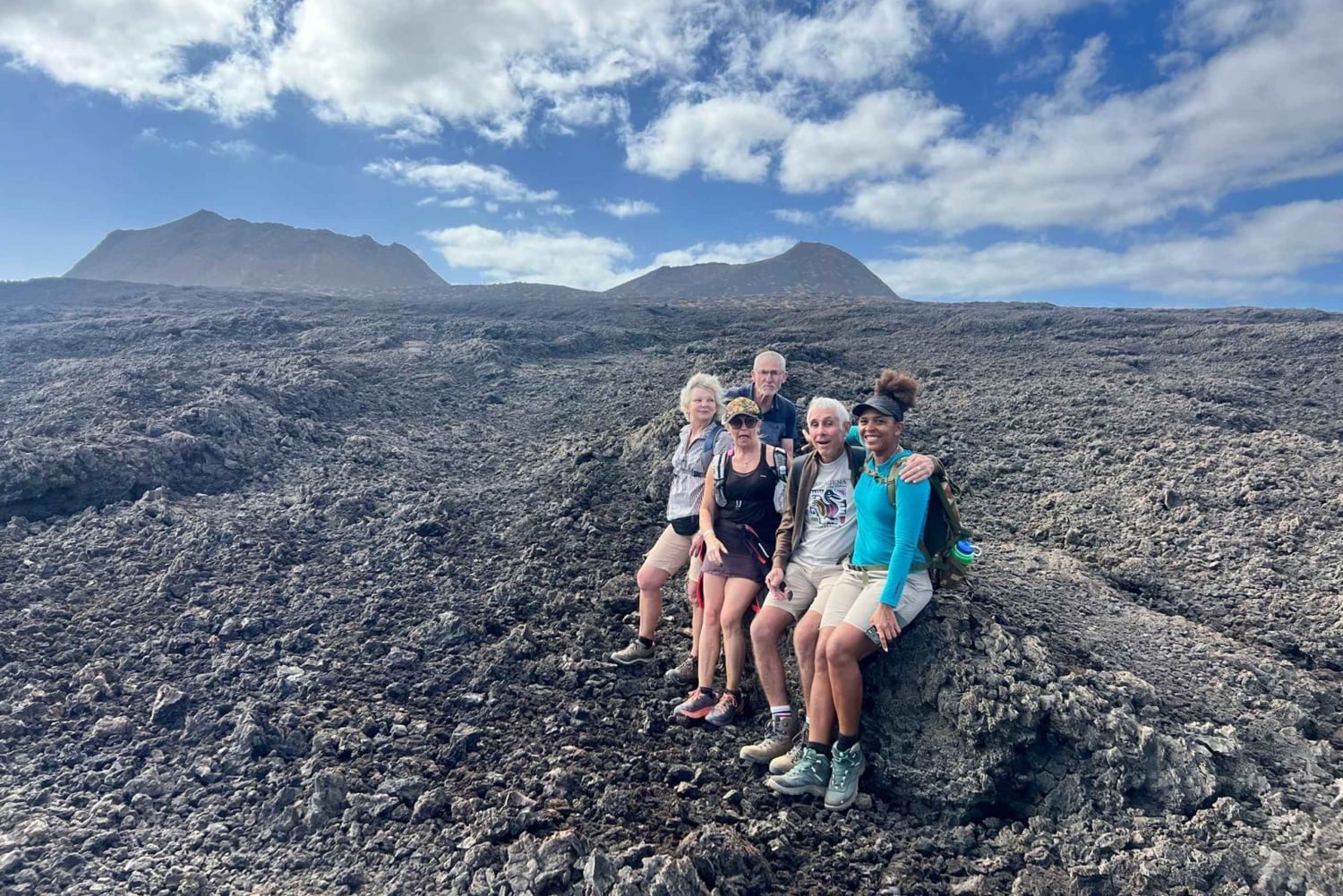 Mindelo: Sea Breeze Wandeling tussen de vulkanen door