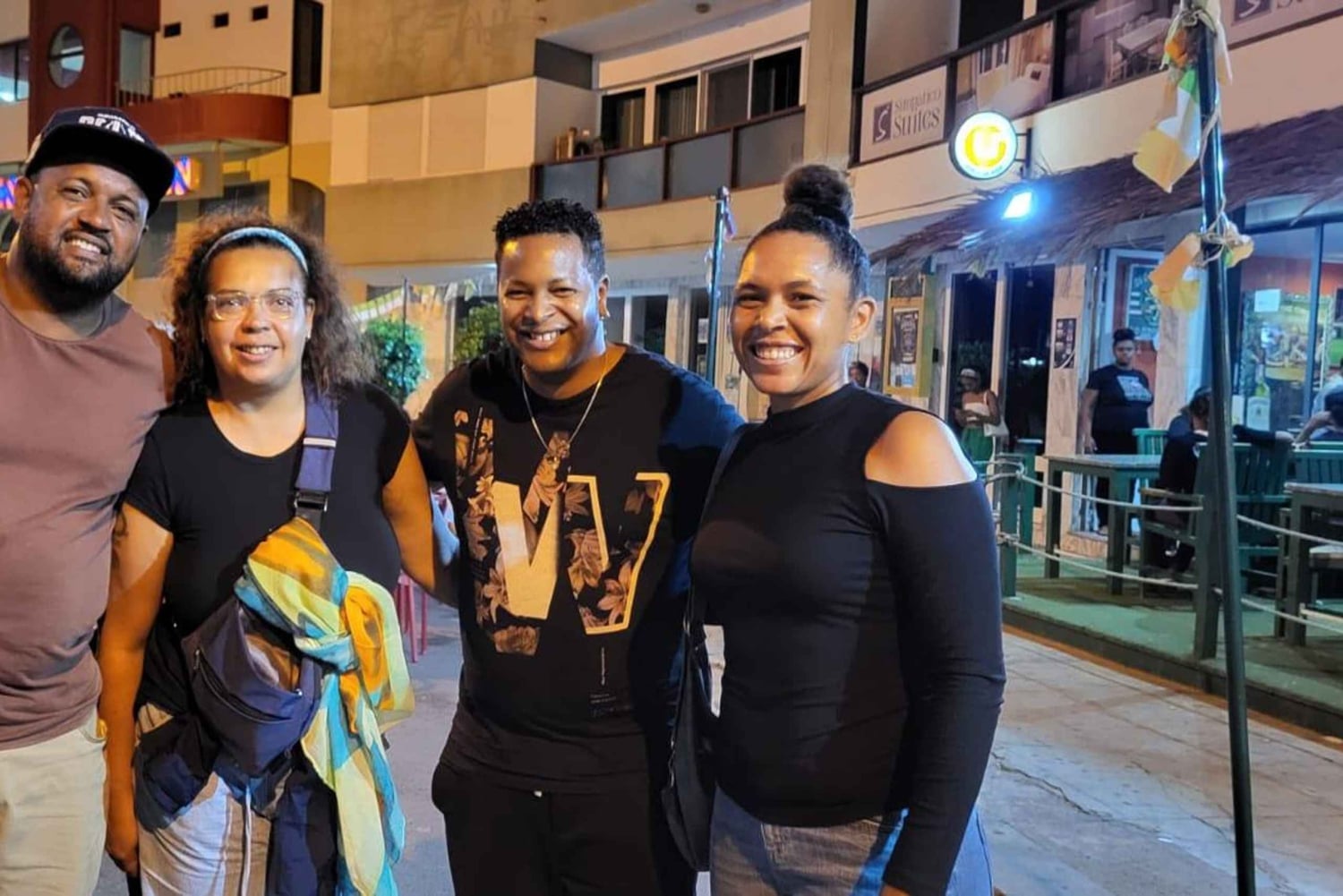 Mindelo Walking By Night