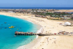 Panoramisk parasailing i Sal (Kap Verde)