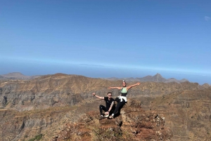 Pico da Antónia solopgang 🌅 - Santiago, Kap Verde