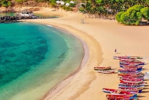 Praia: excursão de um dia em minibus para passageiros de cruzeiros