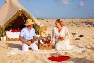 Romantic Sunset Experience with Glamping Gold Pack