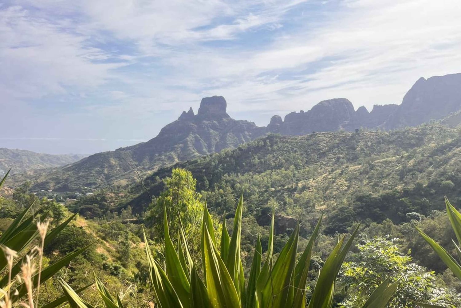 Randonnée panoramique à Rui Vaz et arrêt au jardin botanique