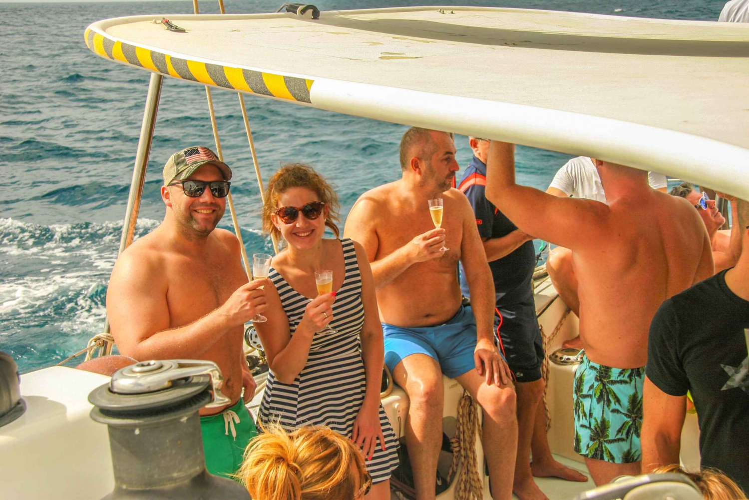Sal: All-Inclusive Half-Day Lounge Catamaran Cruise