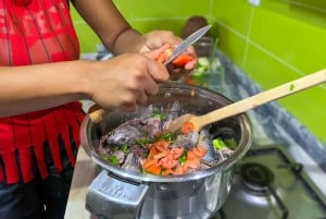 Isla de Sal: Clase de cocina en Catxupa con una familia local
