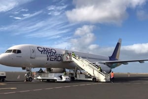 Øen Sal: Privat lufthavnstransport til/fra Espargos hotel