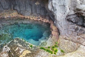 جولة في جزيرة سال: العين الزرقاء، البحيرة المالحة، وأسماك القرش مع مرشد محلي