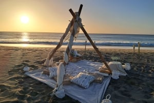 Sal: Romantische Flucht bei Sonnenuntergang mit Wein und Hin- und Rücktransfer