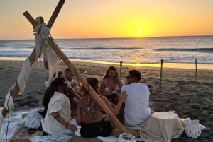 Sal: Escapada romántica al atardecer con vino y traslado de ida y vuelta