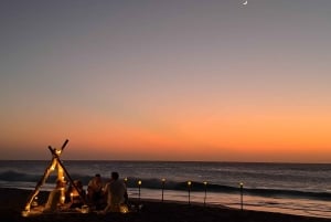 Sal: Escapada romántica al atardecer con vino y traslado de ida y vuelta