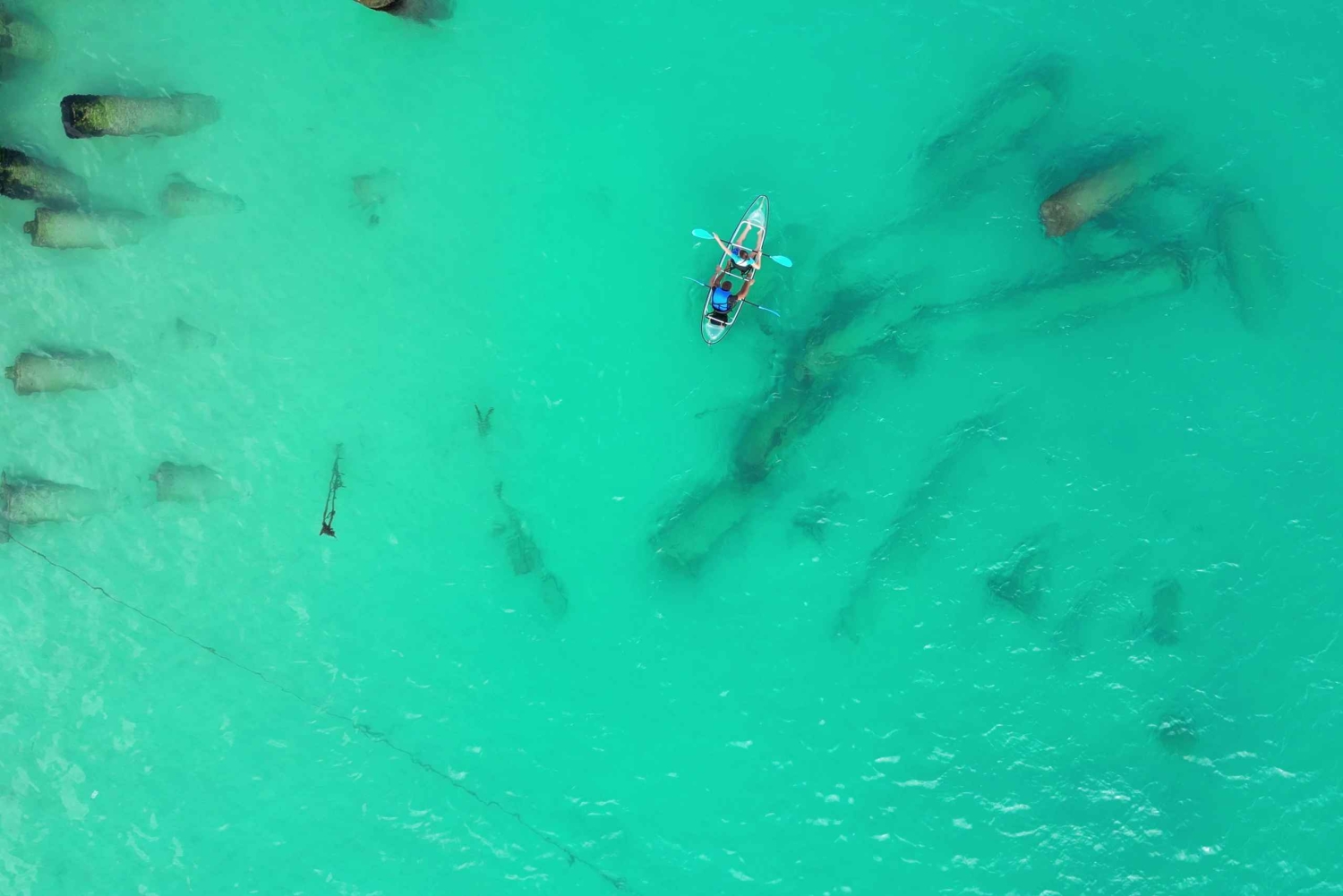 Santa Maria Clear Kayak Tour with Guide