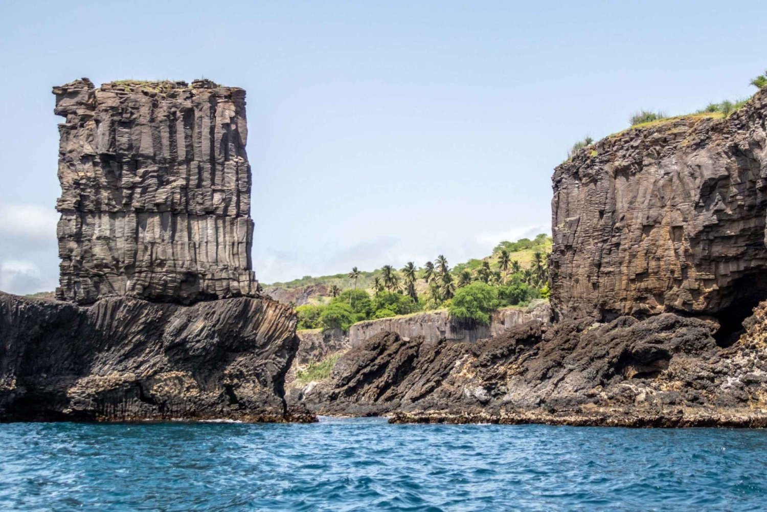 Isla de Santiago: excursión en barco a Aguas Belas