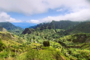 Santo Antão : Randonnée du cratère du volcan Cova à Ribeira Paúl