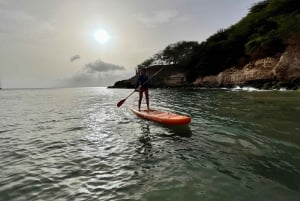 SUP Tarrafal: Stand Up Paddleboard-lektion og tur