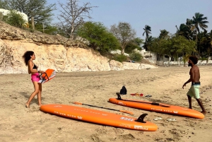 SUP Tarrafal: Stand Up Paddleboard-lektion og tur