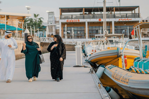 Abu Dhabi : 45 minutes de visite touristique de l'île de Yas en hors-bord