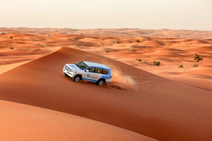 Abu Dhabi: Morning Desert Tour, Camel Ride & Sandboarding