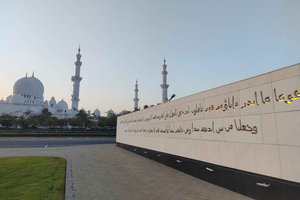 Dubai To Abu Dhabi Bus Transfer with Scenic View