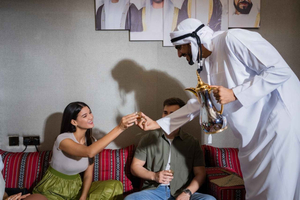 Emirati House Experience with Traditional Food