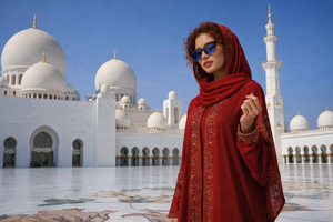 From Abu Dhabi: Half-Day Sheikh Zayed Mosque Guided Tour