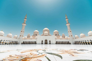 Au départ de Dubaï : visite d'Abu Dhabi avec la mosquée Sheikh Zayed