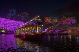 New Year's Eve Yas Island Dhow Dinner Cruise