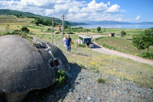 Intorno al lago Albania da Ohrid e Struga.