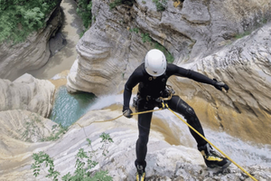 Berat/Corovoda: Osumi Canyon Adventure at Bigazi Waterfall