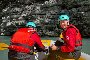 Berat Osumi Canyon Rafting, Waterfall, Swimming and Lunch